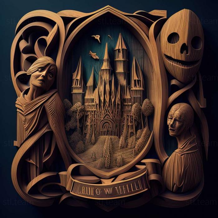 3D model Harry Potter and the Deathly Hallows Part II game (STL)